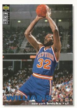 #84 Herb Williams - New York Knicks - 1995-96 Collector's Choice Basketball