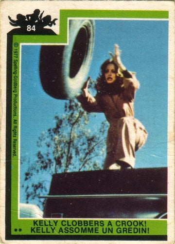 #84 Kelly Clobbers a Crook! - 1977 O-Pee-Chee Charlie's Angels