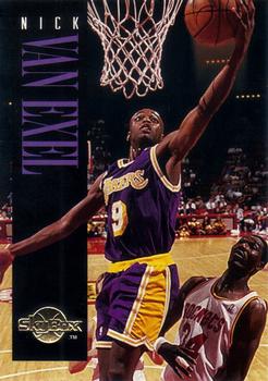 #84 Nick Van Exel - Los Angeles Lakers - 1994-95 SkyBox Premium Basketball