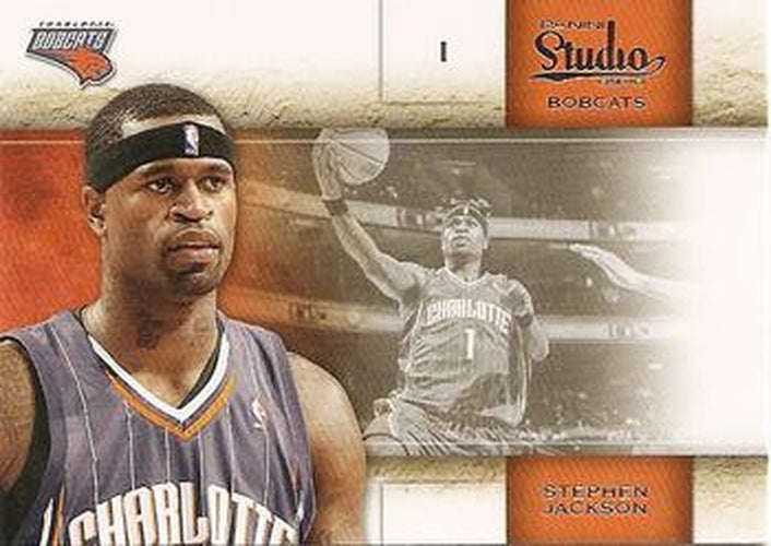 #84 Stephen Jackson - Charlotte Bobcats - 2009-10 Panini Studio Basketball
