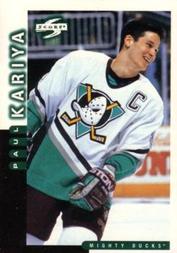 #84 Paul Kariya - Anaheim Mighty Ducks - 1997-98 Score Hockey