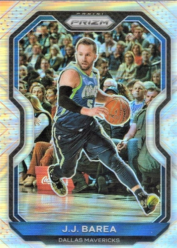 #84 J.J. Barea - Dallas Mavericks - 2020-21 Panini Prizm - Silver Prizms Basketball