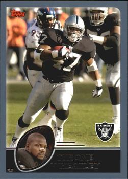 #84 Tyrone Wheatley - Oakland Raiders - 2003 Topps Football