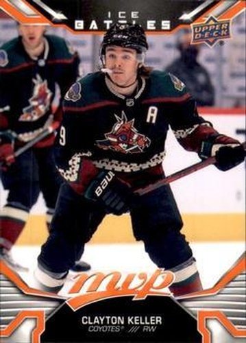 #84 Clayton Keller - Arizona Coyotes - 2022-23 Upper Deck MVP - Ice Battles Hockey