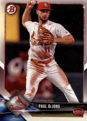 #84 Paul DeJong - St. Louis Cardinals - 2018 Bowman Baseball