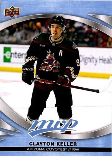 #84 Clayton Keller - Arizona Coyotes - 2023-24 Upper Deck MVP - Ice Battles Hockey