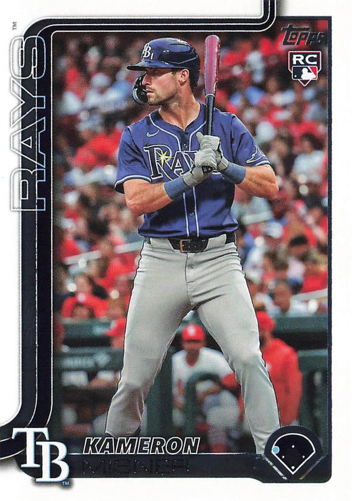 #84 Kameron Misner - Tampa Bay Rays - 2025 Topps Baseball