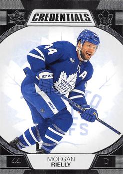 #84 Morgan Rielly - Toronto Maple Leafs - 2022-23 Upper Deck Credentials Hockey