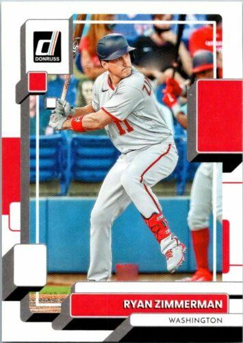 #84 Ryan Zimmerman - Washington Nationals - 2022 Donruss Baseball