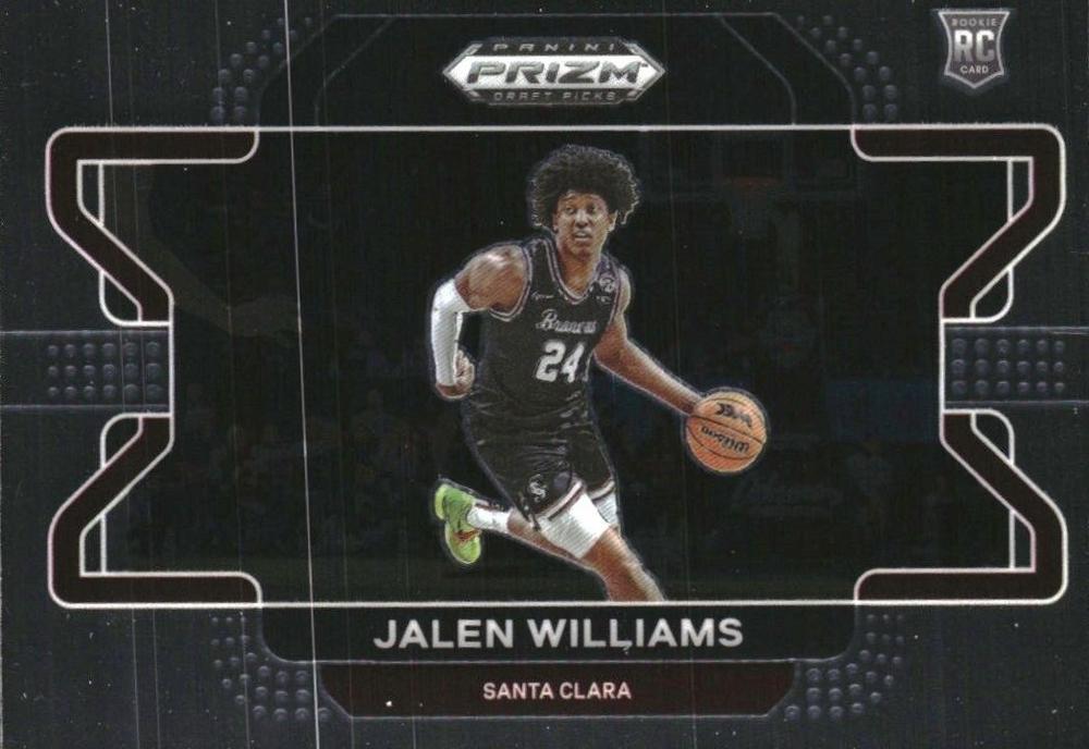 #84b Jalen Williams - Santa Clara Broncos - 2022 Panini Prizm Draft Picks Basketball