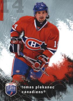 #102 Tomas Plekanec - Montreal Canadiens - 2007-08 Upper Deck Be a Player Hockey