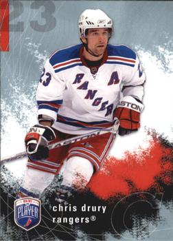 #128 Chris Drury - New York Rangers - 2007-08 Upper Deck Be a Player Hockey