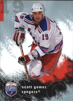 #129 Scott Gomez - New York Rangers - 2007-08 Upper Deck Be a Player Hockey