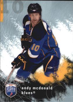 #170 Andy McDonald - St. Louis Blues - 2007-08 Upper Deck Be a Player Hockey