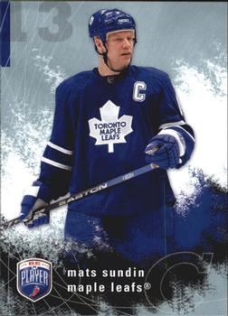 #180 Mats Sundin - Toronto Maple Leafs - 2007-08 Upper Deck Be a Player Hockey