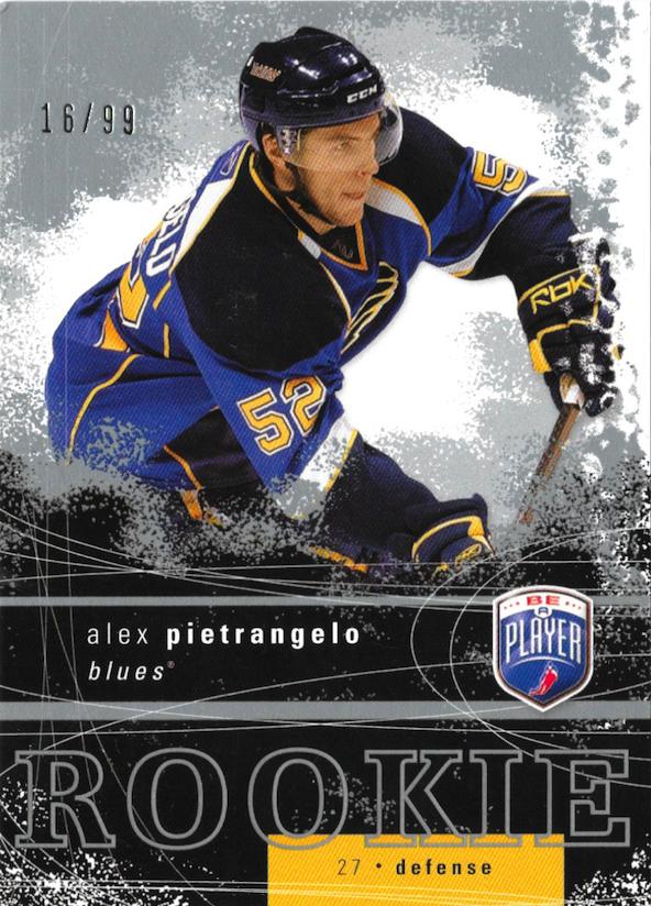 #RR-303 Alex Pietrangelo - St. Louis Blues - 2007-08 Upper Deck Be a Player Hockey