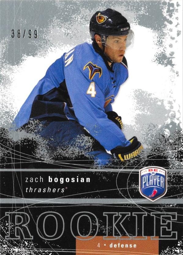 #RR-304 Zach Bogosian - Atlanta Thrashers - 2007-08 Upper Deck Be a Player Hockey