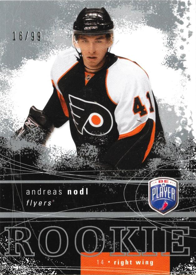 #RR-309 Andreas Nodl - Philadelphia Flyers - 2007-08 Upper Deck Be a Player Hockey