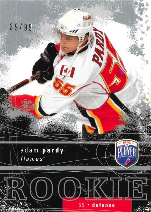 #RR-329 Adam Pardy - Calgary Flames - 2007-08 Upper Deck Be a Player Hockey
