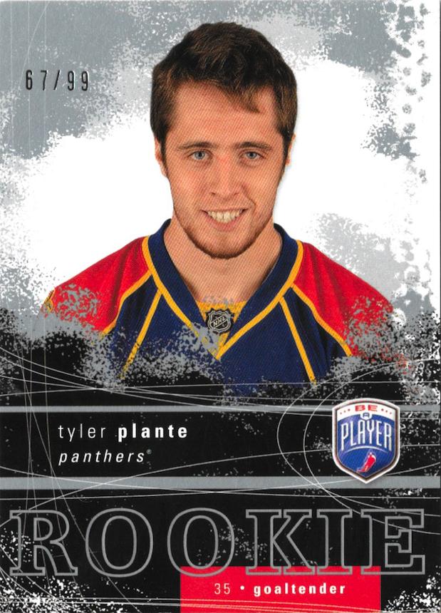 #RR-351 Tyler Plante - Florida Panthers - 2007-08 Upper Deck Be a Player Hockey
