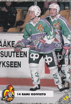 #15 Rami Koivisto - Jokerit Helsinki - 1993-94 Leaf Sisu SM-Liiga (Finnish) Hockey