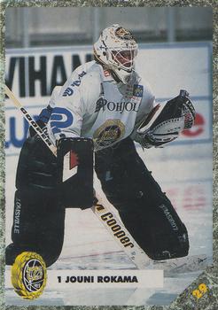 #29 Jouni Rokama - TPS Turku - 1993-94 Leaf Sisu SM-Liiga (Finnish) Hockey
