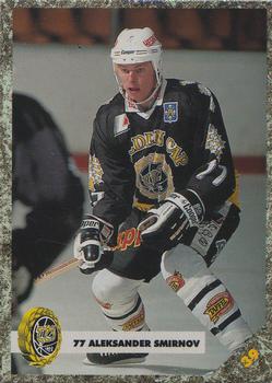 #39 Aleksander Smirnov - TPS Turku - 1993-94 Leaf Sisu SM-Liiga (Finnish) Hockey