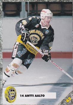 #43 Antti Aalto - TPS Turku - 1993-94 Leaf Sisu SM-Liiga (Finnish) Hockey