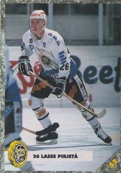 #52 Lasse Pirjetä - TPS Turku - 1993-94 Leaf Sisu SM-Liiga (Finnish) Hockey