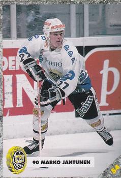 #54 Marko Jantunen - TPS Turku - 1993-94 Leaf Sisu SM-Liiga (Finnish) Hockey