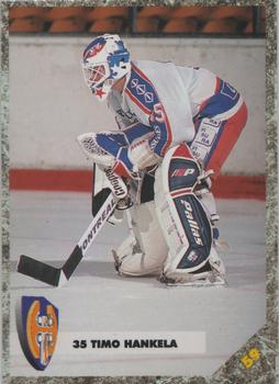 #59 Timo Hankela - Tappara Tampere - 1993-94 Leaf Sisu SM-Liiga (Finnish) Hockey