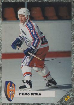 #63 Timo Jutila - Tappara Tampere - 1993-94 Leaf Sisu SM-Liiga (Finnish) Hockey