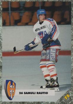#78 Samuli Rautio - Tappara Tampere - 1993-94 Leaf Sisu SM-Liiga (Finnish) Hockey