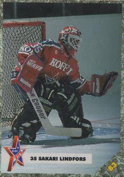 #83 Sakari Lindfors - HIFK Helsinki - 1993-94 Leaf Sisu SM-Liiga (Finnish) Hockey
