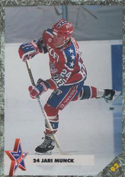 #92 Jari Munck - HIFK Helsinki - 1993-94 Leaf Sisu SM-Liiga (Finnish) Hockey