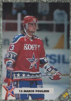#98 Marco Poulsen - HIFK Helsinki - 1993-94 Leaf Sisu SM-Liiga (Finnish) Hockey