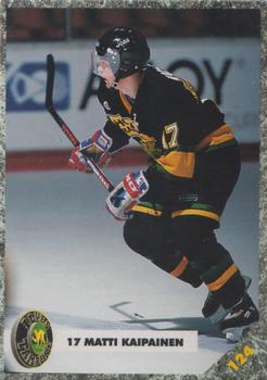 #124 Matti Kaipainen - Ilves Tampere - 1993-94 Leaf Sisu SM-Liiga (Finnish) Hockey