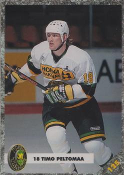 #125 Timo Peltomaa - Ilves Tampere - 1993-94 Leaf Sisu SM-Liiga (Finnish) Hockey