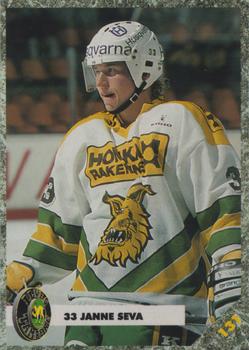 #131 Janne Seva - Ilves Tampere - 1993-94 Leaf Sisu SM-Liiga (Finnish) Hockey