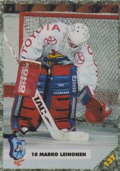 #137 Marko Leinonen - JyP HT - 1993-94 Leaf Sisu SM-Liiga (Finnish) Hockey