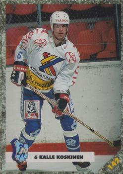 #142 Kalle Koskinen - JyP HT - 1993-94 Leaf Sisu SM-Liiga (Finnish) Hockey