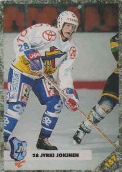 #157 Jyrki Jokinen - JyP HT - 1993-94 Leaf Sisu SM-Liiga (Finnish) Hockey
