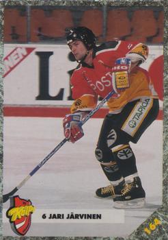 #164 Jari Järvinen - KalPa Kuopio - 1993-94 Leaf Sisu SM-Liiga (Finnish) Hockey