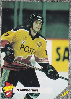 #165 Mikko Tavi - KalPa Kuopio - 1993-94 Leaf Sisu SM-Liiga (Finnish) Hockey
