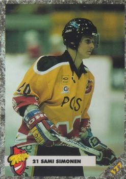 #177 Sami Simonen - KalPa Kuopio - 1993-94 Leaf Sisu SM-Liiga (Finnish) Hockey