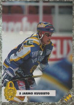 #186 Jarmo Kuusisto - Rauman Lukko - 1993-94 Leaf Sisu SM-Liiga (Finnish) Hockey