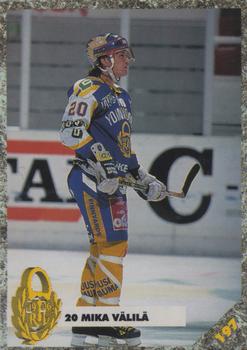 #197 Mika Välilä - Rauman Lukko - 1993-94 Leaf Sisu SM-Liiga (Finnish) Hockey