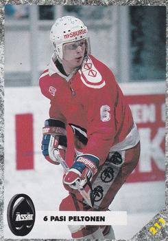 #211 Pasi Peltonen - Porin Ässät - 1993-94 Leaf Sisu SM-Liiga (Finnish) Hockey