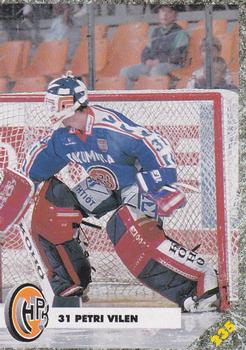 #235 Petri Vilen - HPK Hämeenlinna - 1993-94 Leaf Sisu SM-Liiga (Finnish) Hockey