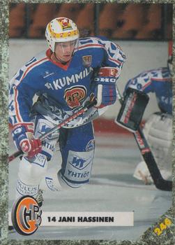 #246 Jani Hassinen - HPK Hämeenlinna - 1993-94 Leaf Sisu SM-Liiga (Finnish) Hockey